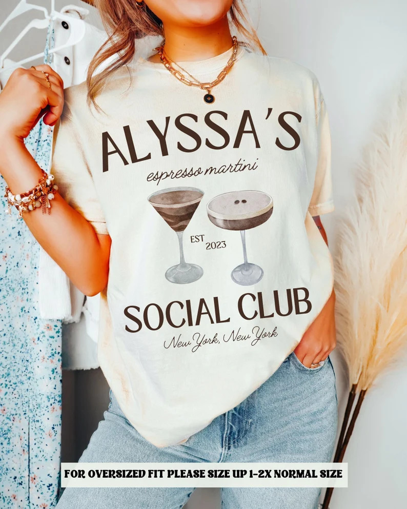 Custom Location Bachelorette Party Sweatshirt Espresso - Etsy | Etsy (US)