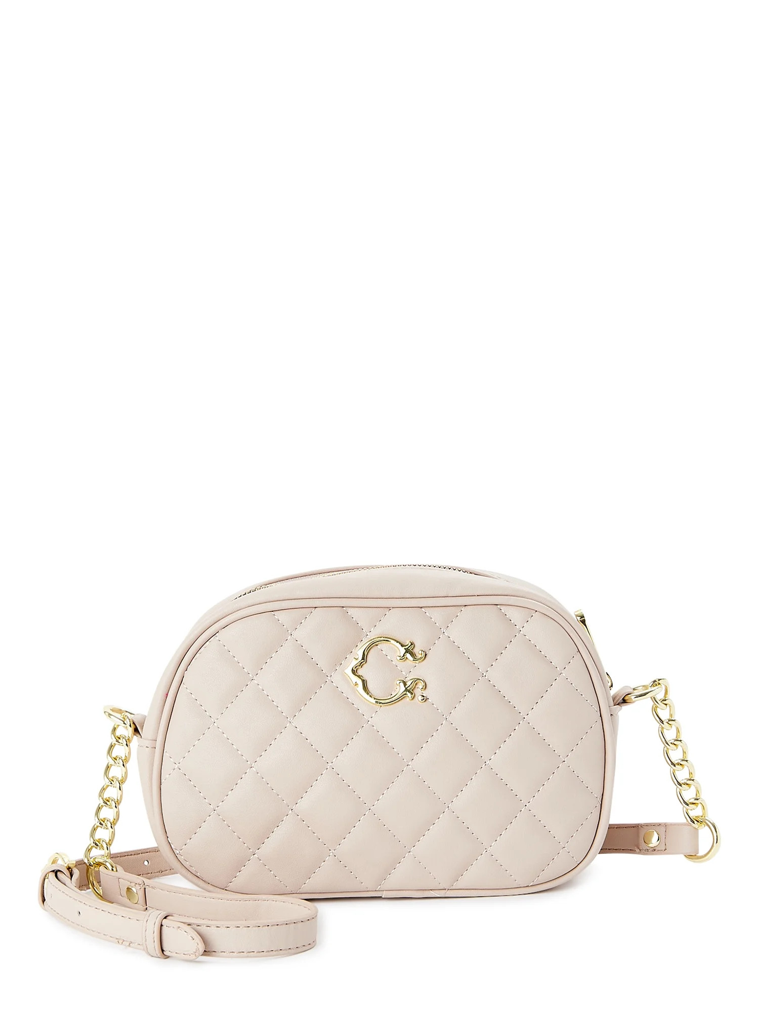 C. Wonder Women's Talia Small Camera Crossbody Bag, Oxford Tan - Walmart.com | Walmart (US)