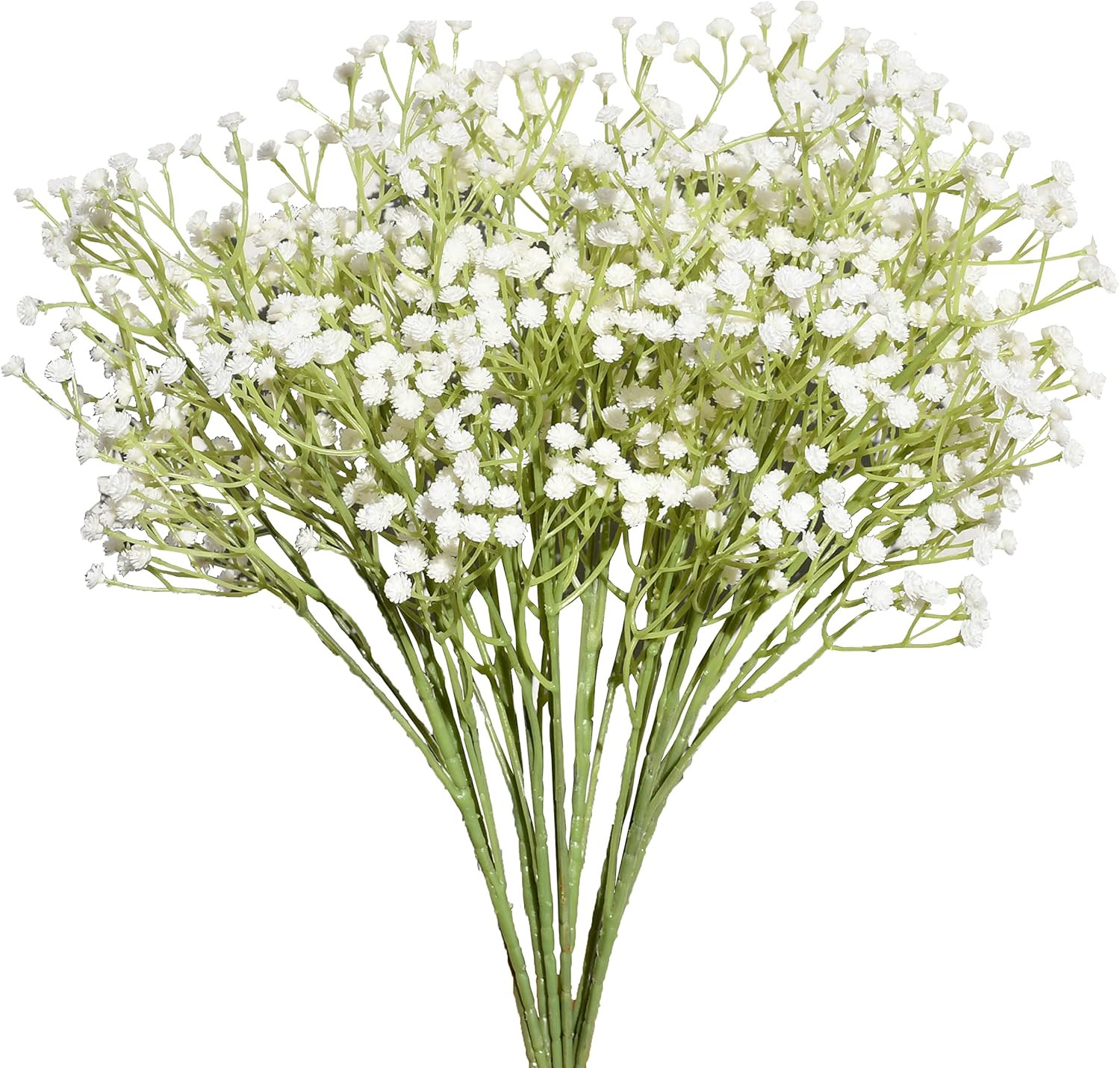 Mandy's 10pcs White Babys Breath Artificial Flowers Fake Flowers Bulk of babysbreath for Home Weddin | Amazon (US)