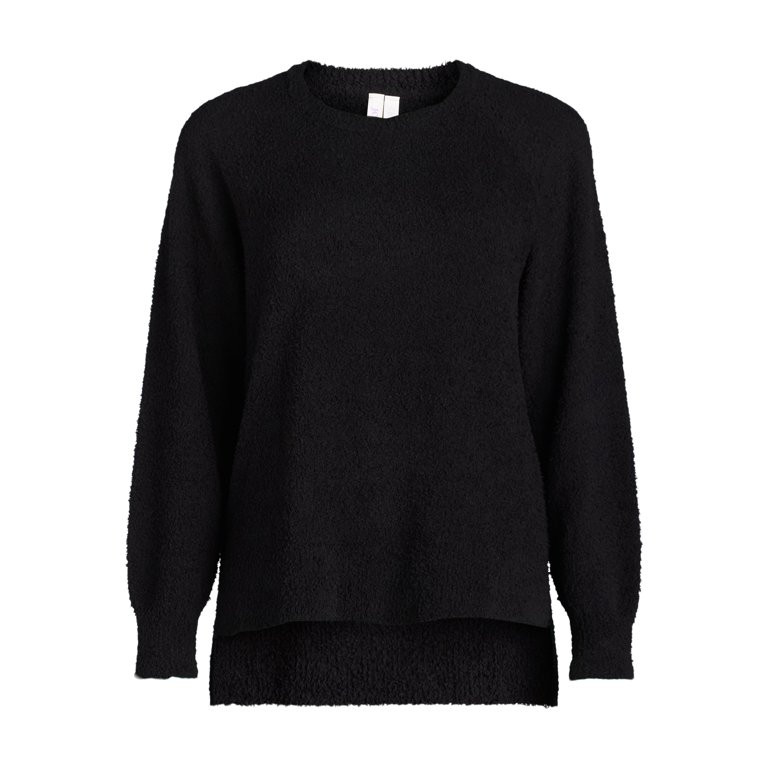 Joyspun Women's and Women’s Plus Chenille Top with Long Sleeves, Size XS-3X | Walmart (US)