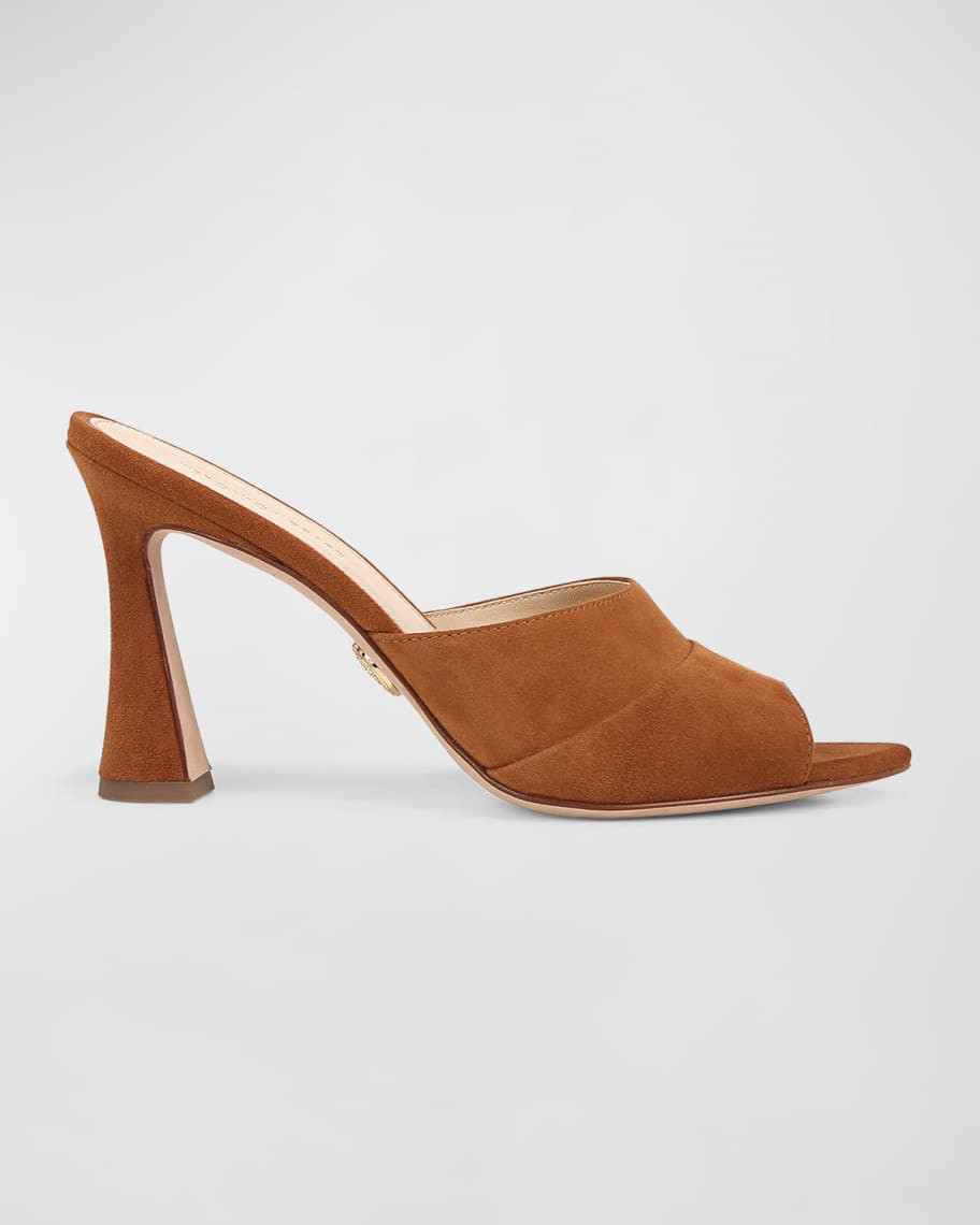Veronica Beard Thora Suede Mule Sandals | Neiman Marcus