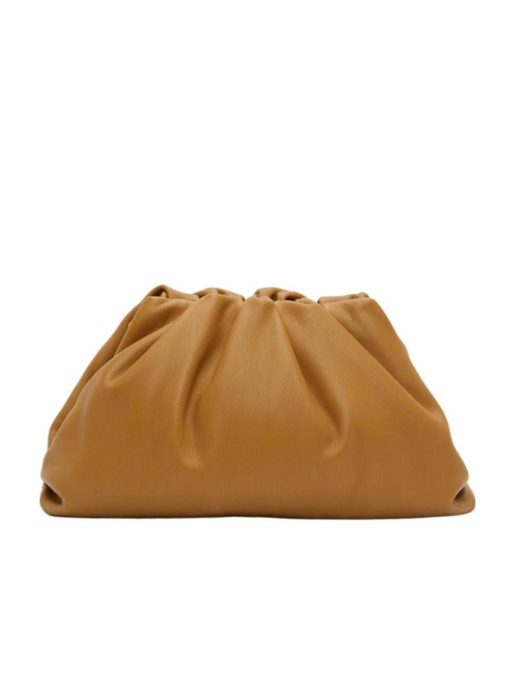 Bottega Veneta The Pouch Ruched Clutch Bag | Senser US