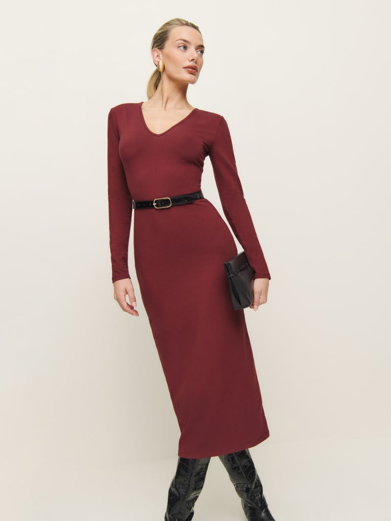 Amira Knit Dress | Reformation (Global)