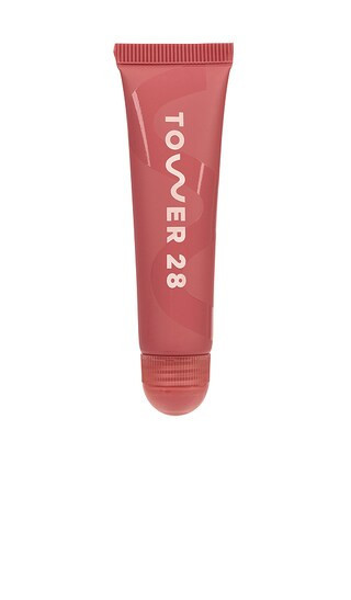 Tower 28 Lipsoftie Tinted Lip Treatment in Red Bean Mochi. | Revolve Clothing (Global)