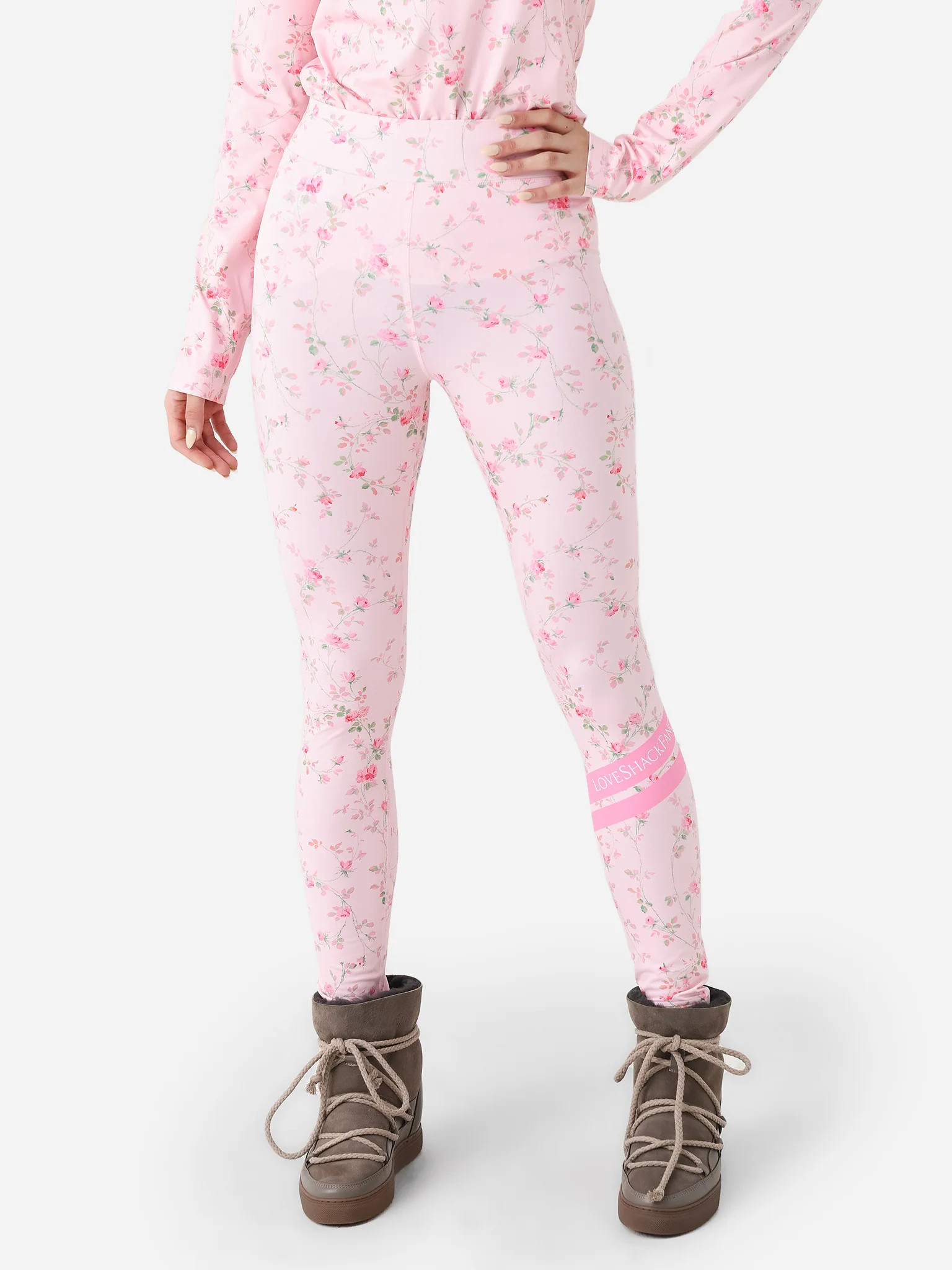 Bogner Fire + Ice X LoveShackFancy Women's Love Base Layer Pant | Saint Bernard