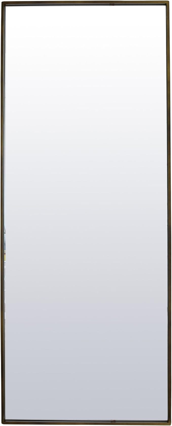 Varaluz Casa 423A01 Full-Length Leaning or Wall-Mounted Mirror - Deep Brass | Amazon (US)