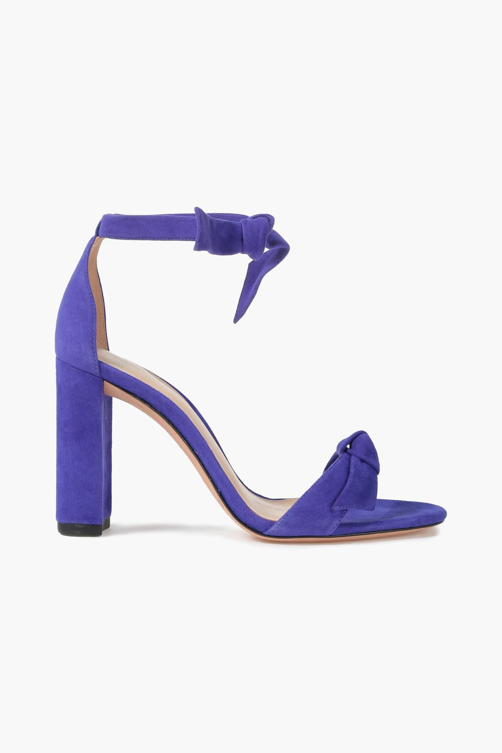 Clarita bow-detailed suede sandals | The Outnet (US and CA)