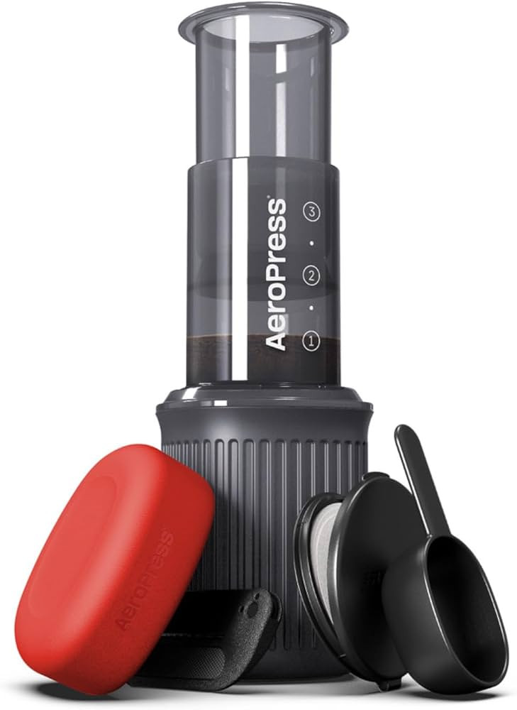 AeroPress Go Portable Travel Coffee Press Kit, 1-3 Cups in a Minute, Coffee, Espresso, & Cold Bre... | Amazon (CA)