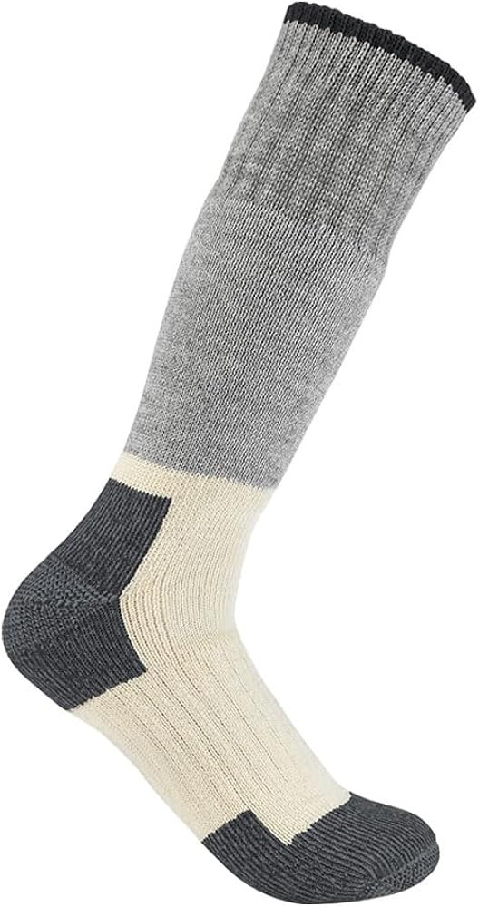 Carhartt Men's SB9110M Arctic Heavyweight Merino Wool Blend Boot Sock | Amazon (US)