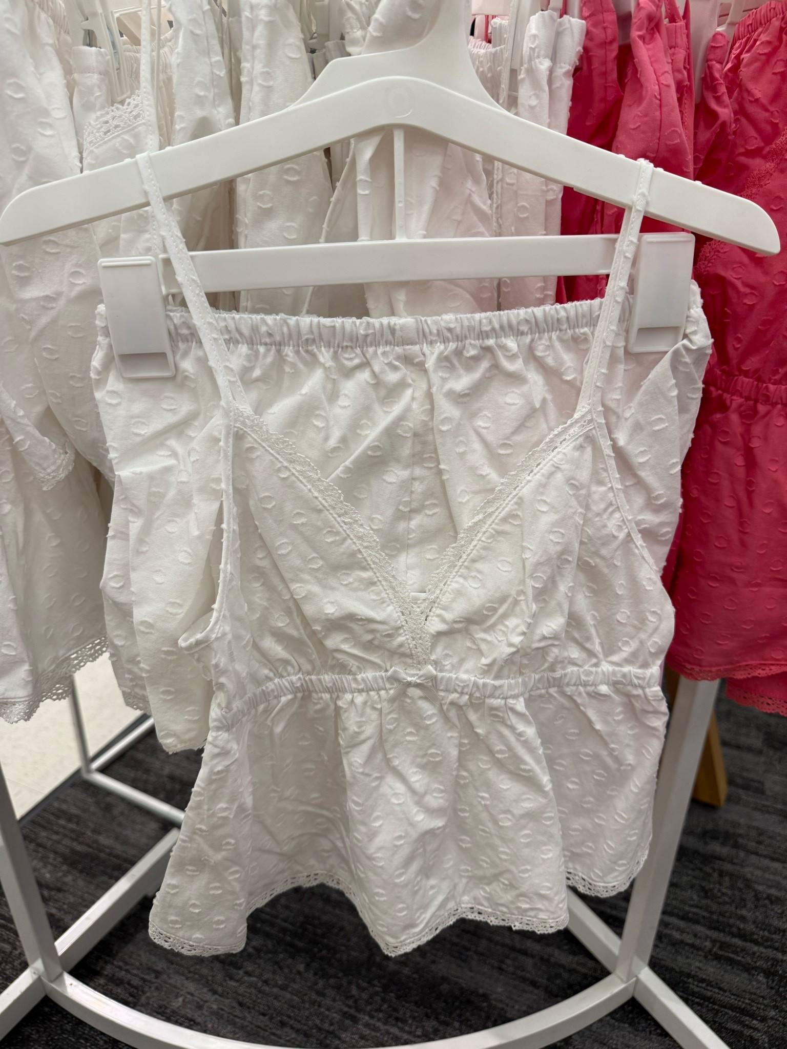 If you’re a bride, this matching cami and short pajama set is perfect!! So stunning. I’m xxs

#LTKWedding #LTKPetite