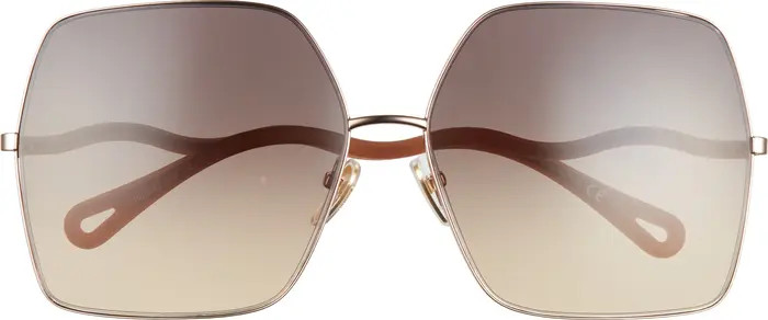 Chloé 64mm Square Sunglasses | Nordstrom | Nordstrom