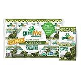 gimMe Organic Roasted Seaweed Sheets - 6 Flavor Variety Pack - 12 Count - Keto, Vegan, Gluten Fre... | Amazon (US)