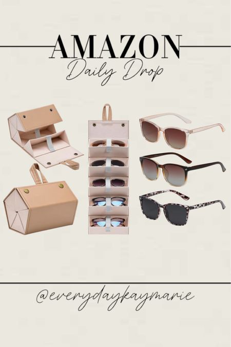 Loving this sunglasses organizer!!! If you’re someone like me that owns multiple pairs, than this is for you! 💕

#lifehack #organization #sunglasses

#LTKHome #LTKGiftGuide #LTKFindsUnder50