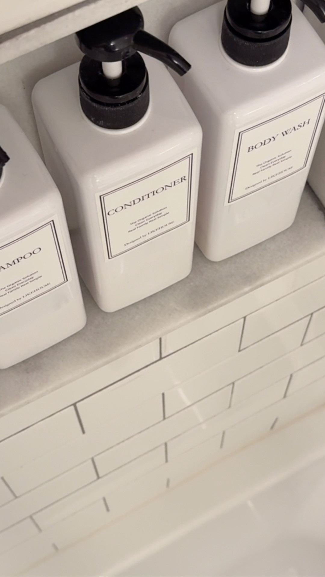 An instant gratification and aesthetic bathroom upgrade? Pour your toiletries into cohesive pump bottles!

#LTKHome