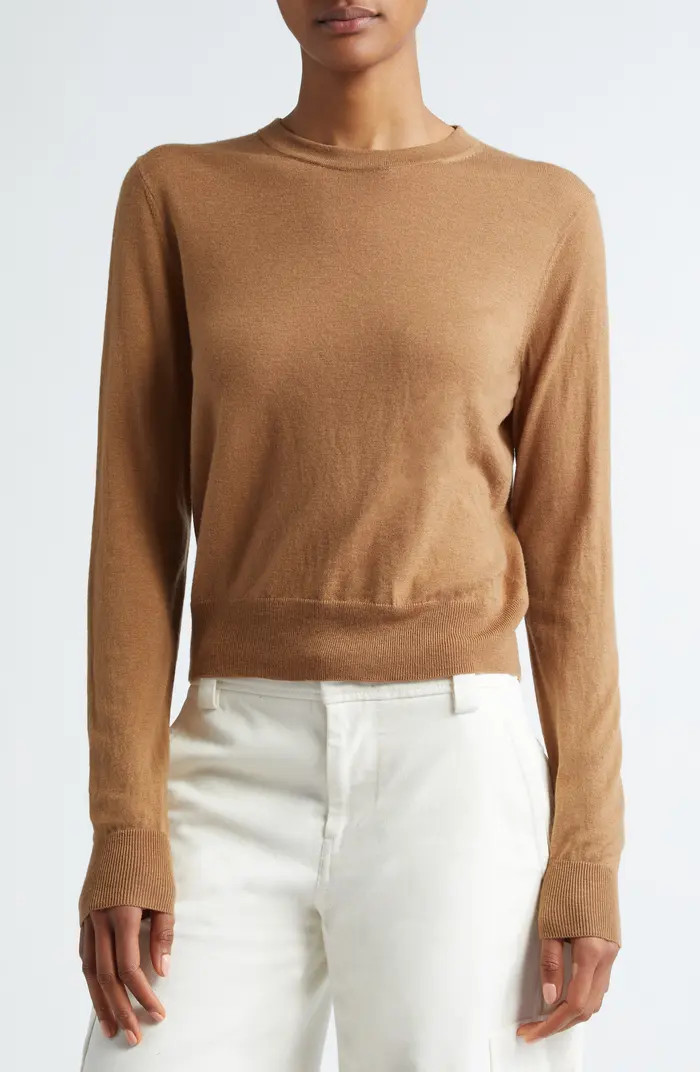 Crewneck Wool Blend Sweater | Nordstrom