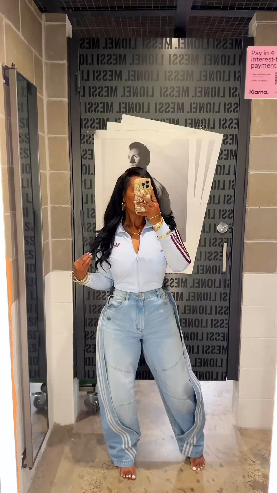 Adidas denim finds I'm loving right now
Mixing and matching the perfect denim-on-denim looks with trending + restocked pieces linked below.
Heads up! A few pieces from this try-on have already sold out but l've linked some of the newest and trending adidas finds below so you can shop my current favorites and similar styles.
Wearing a small In jackets and 27/30 in pants, medium shorts. The shirts also come in black
Also, the Denim Summer Glow Shorts are not an exact match to the Denim Firebird Track Top. You can see the slight difference in the denim wash in the video, but I still think they pair really well together if you're going for the look.

#LTKActive #LTKootd #LTKgrwm