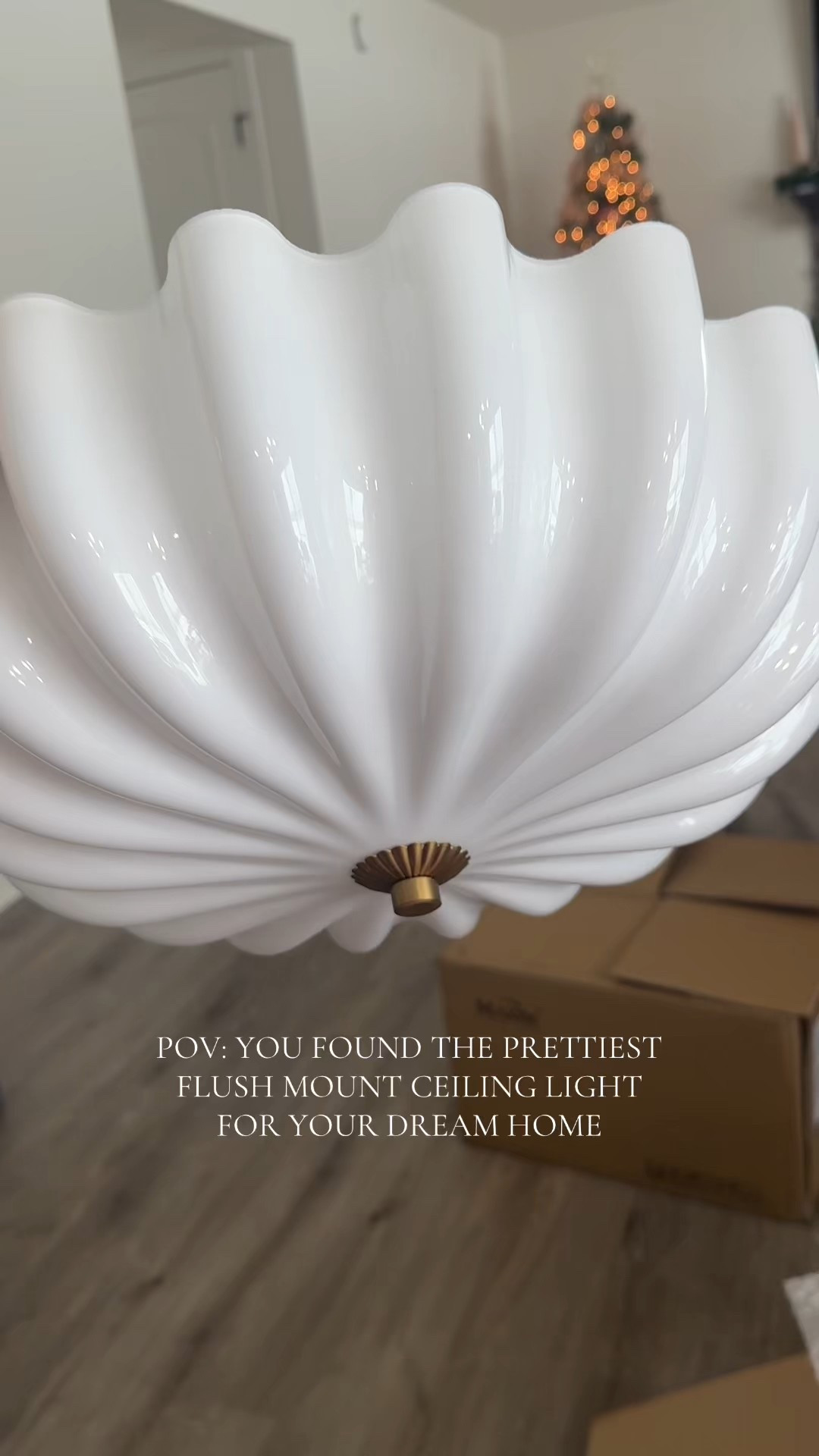 The prettiest flush mount ceiling light. I am obsessed with this Bundt light!

#LTKHome