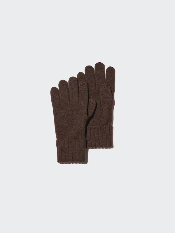 100% Cashmere Knit Gloves | UNIQLO (UK)