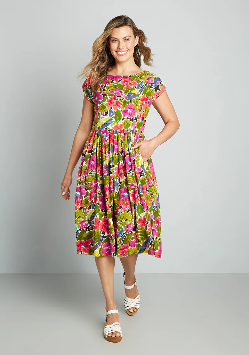 Meet Me In Paradise Midi Dress | ModCloth