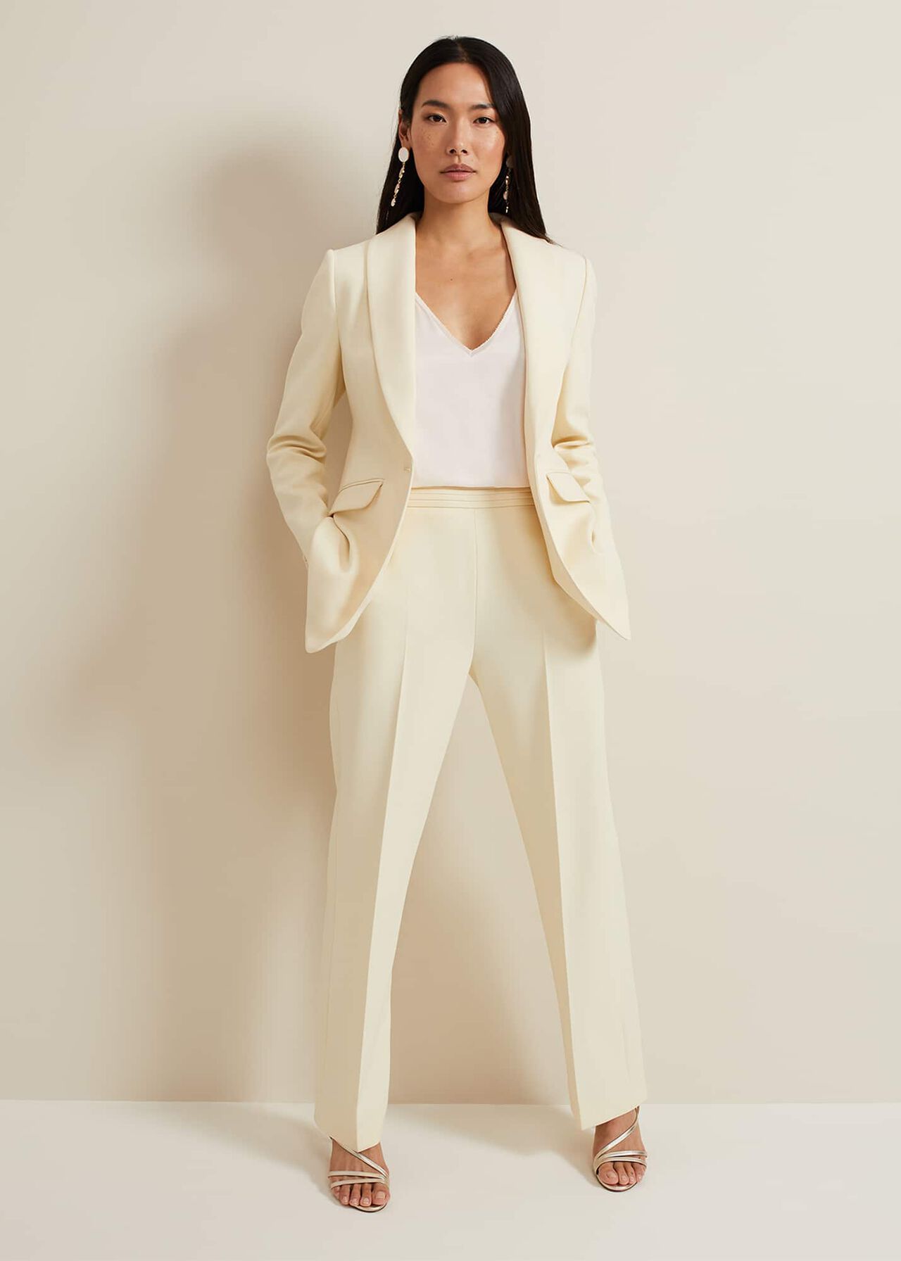 Alexis Pleat Waistband Suit Trouser | Phase Eight (UK)