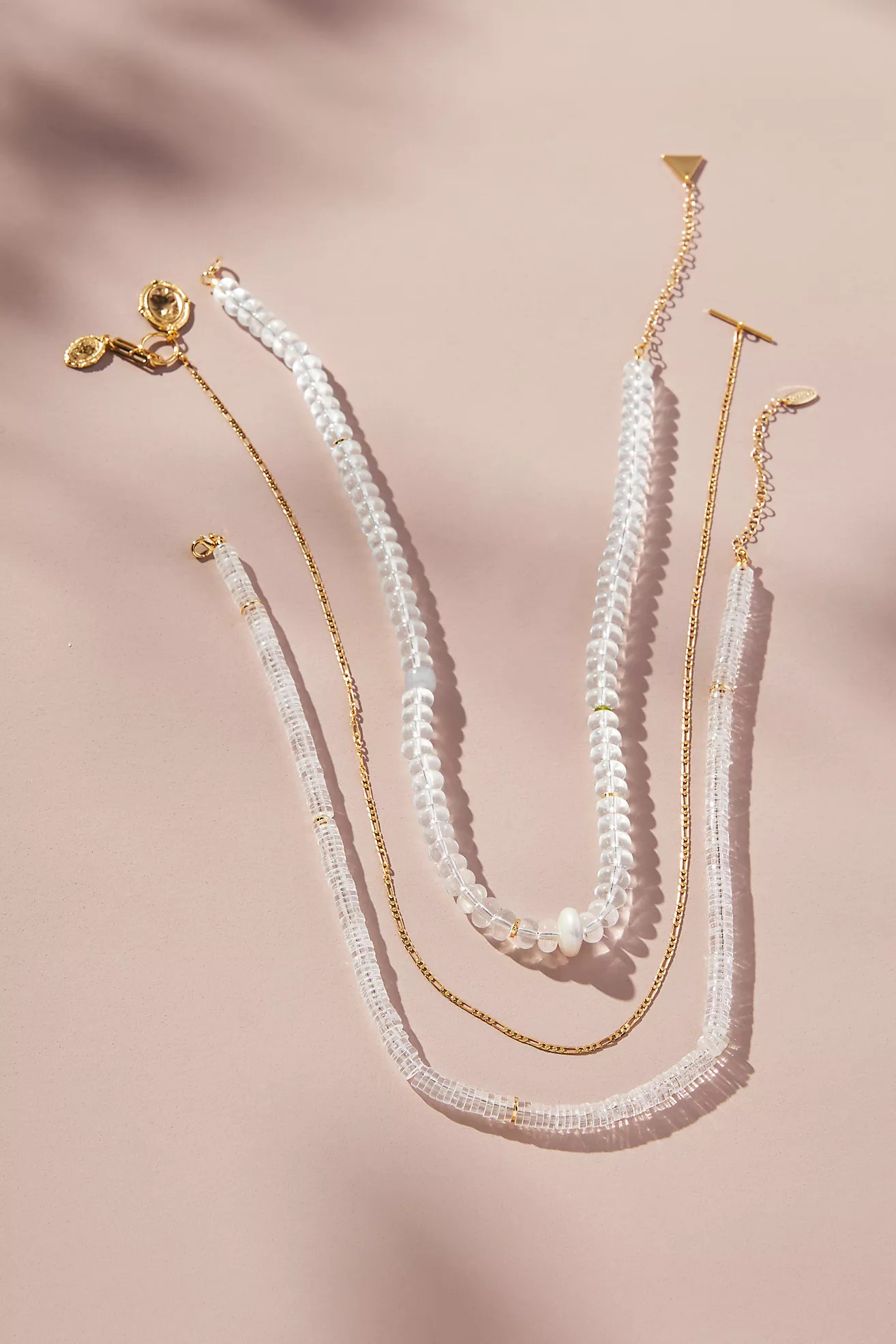 Camp Icon Beaded Necklaces, Set of 3 | Anthropologie (US)