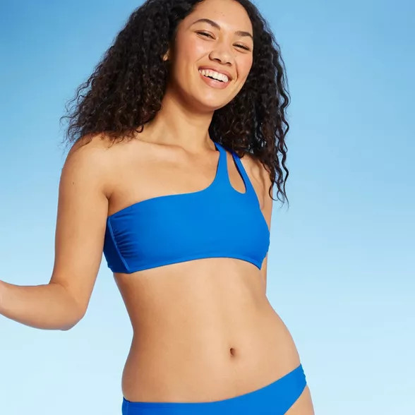 Juniors' One Shoulder Bikini Top - Xhilaration™ | Target
