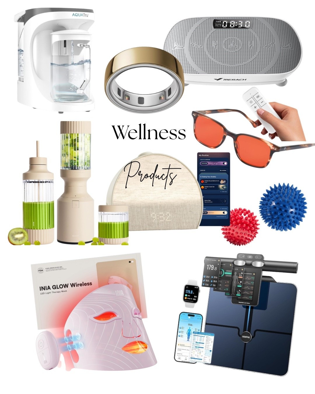 My favorite wellness products 


#LTKmorningroutine #LTKselfcare #LTKfitnessgoals