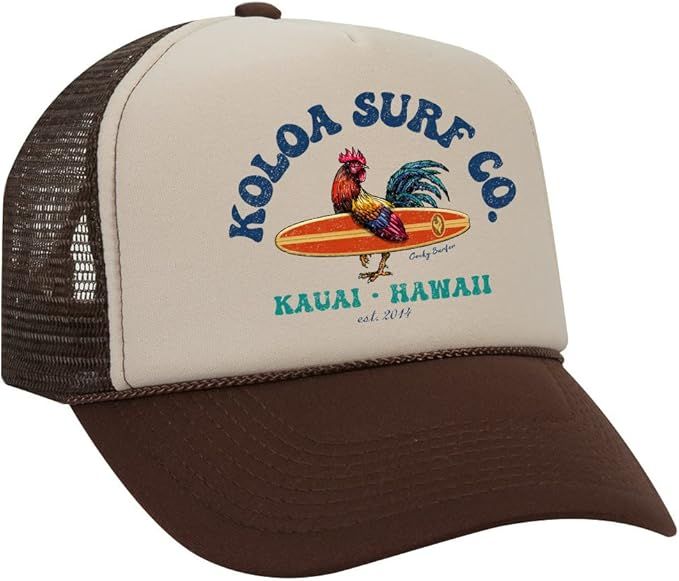 Joe's USA Koloa Surf Foam Snapback Trucker Hat Collection | Amazon (US)