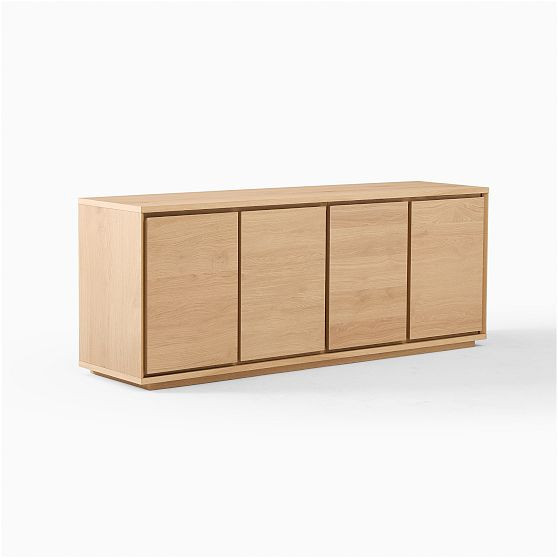 Norre 68"" Media Console, Blonde | West Elm (US)