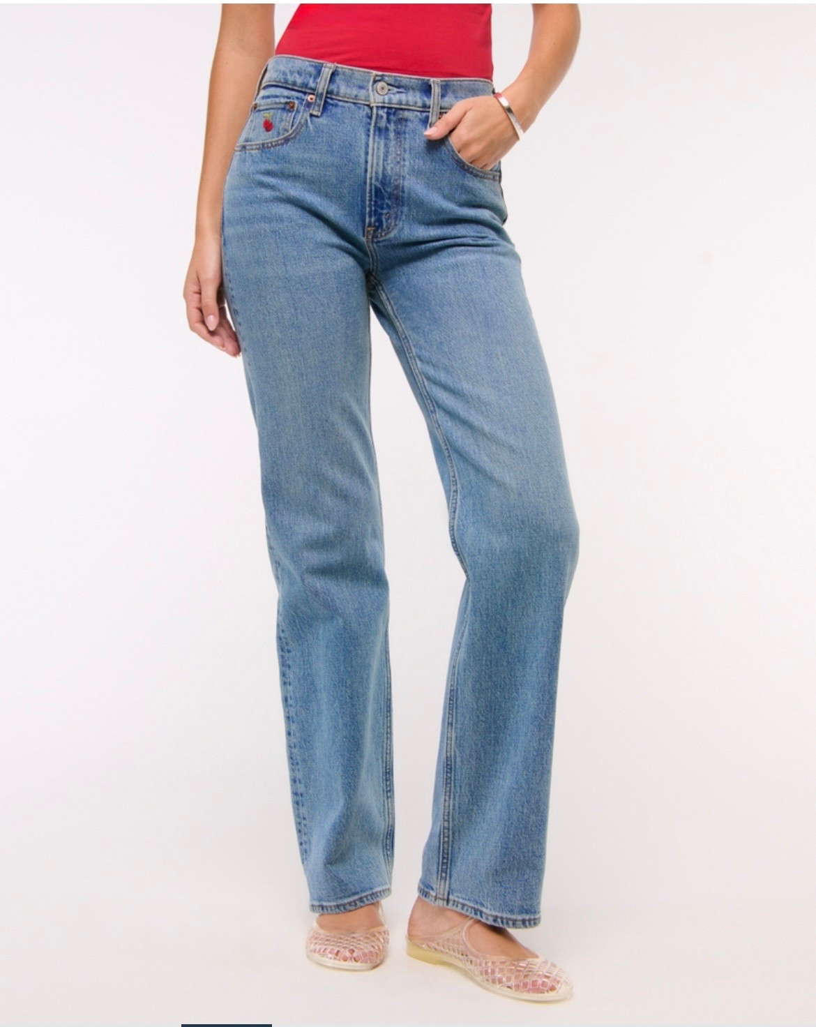 Super cute cherry embroidered relaxed jeans! Perfect for summer! Sizes are selling out fast! They are usually $90 on sale for $72!

#LTKSaleAlert #LTKFindsUnder100