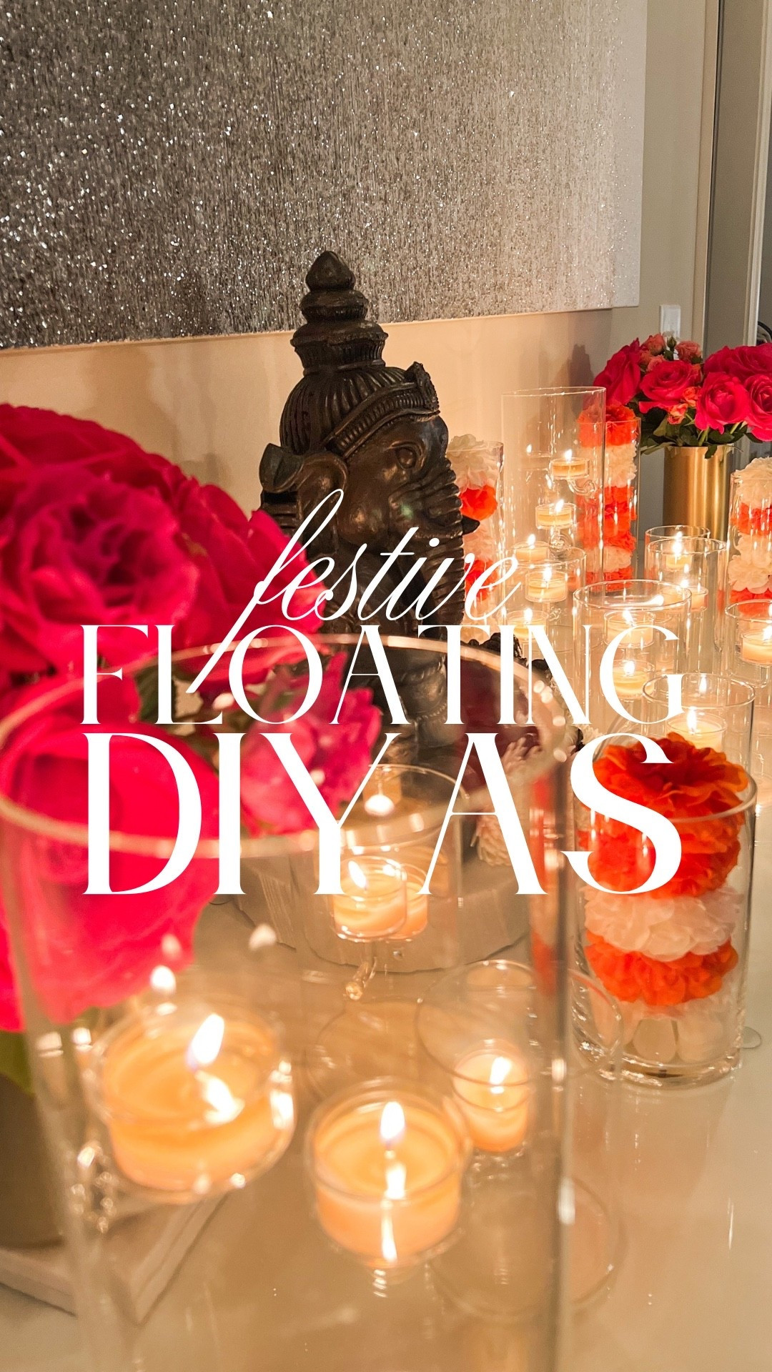 
Festive Decor: Beautiful & Bright Floating Diyas ✨

Looking for that effortless festive glow? These floating diyas are all you need! 🪔💫
Light up your home with warm, glowing vibes this Diwali. They’re simple, stunning, and instantly elevate any corner.


Follow for more Diwali decor inspo!
.
.
.
#diwalidecorideas #floatingdiyas #southasianhomedecor #indianhomedecor #festivedecor #diwalicelebration #modernindianhome #diwalireels #diwali2025
Diwali Decor Inspiration | Festival of Lights | Diyas | Floating Candles | Indian Holidays | Modern Indian Home | Diwali 2025

#LTKParties #LTKWedding #LTKSeasonal
