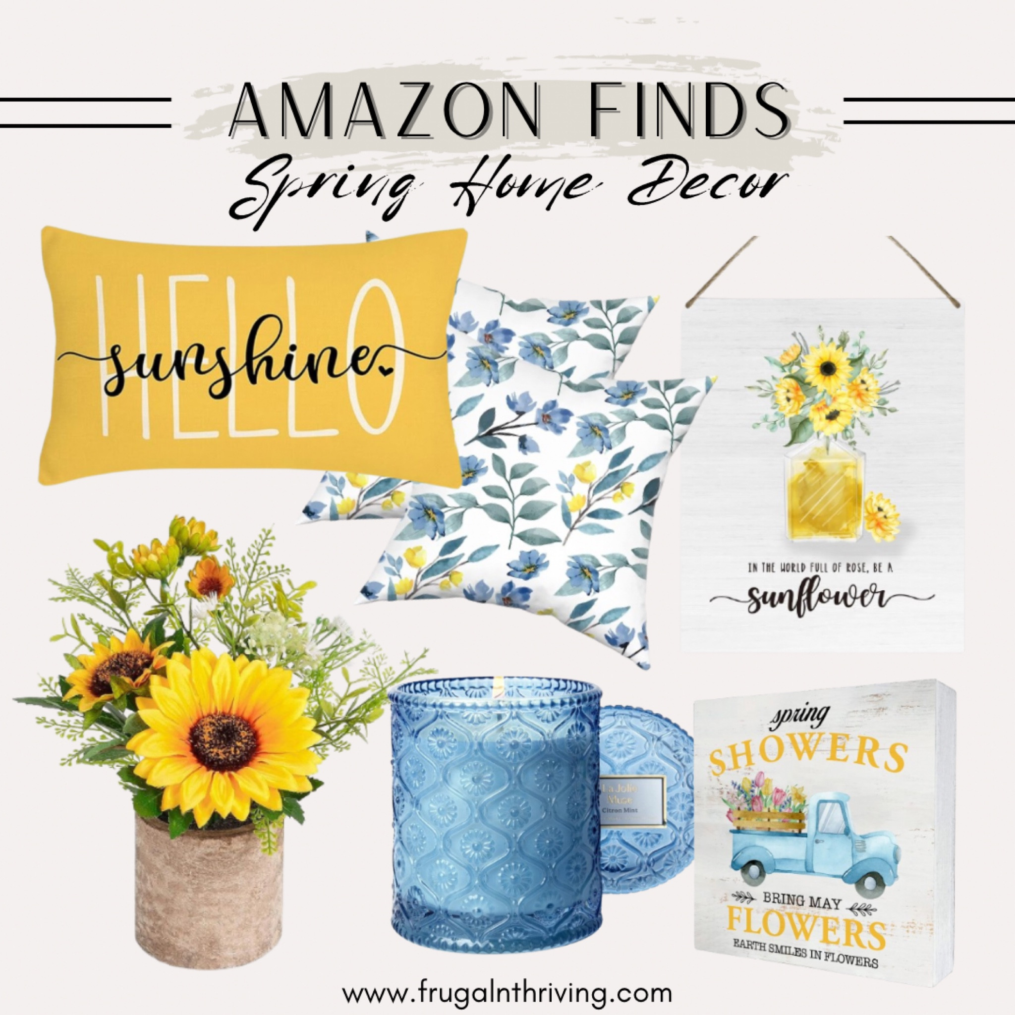 Spring decor from Amazon 🌼

#springdecor #seasonaldecor #homedecor #amazon 

#LTKhome #LTKSeasonal #LTKstyletip
