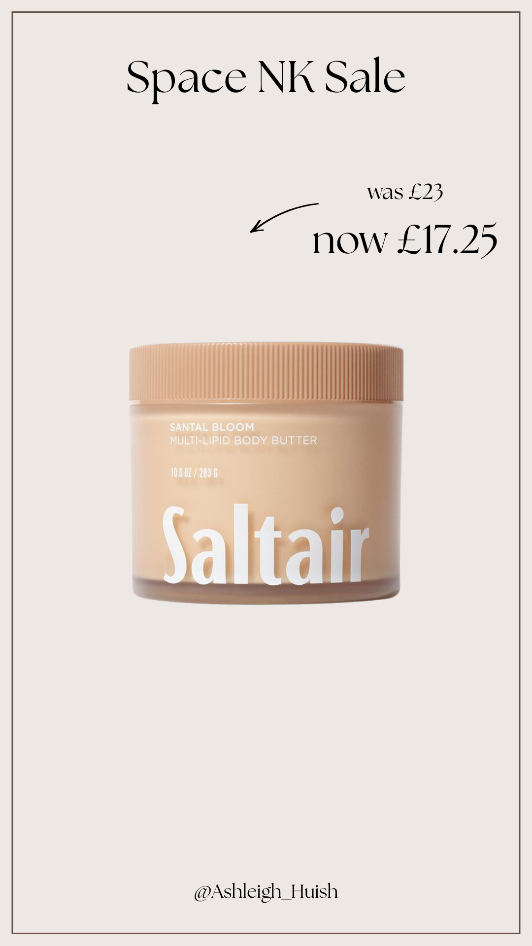 Space NK Sale, Saltair Santal Bloom Body Butter 

 #LTKCyberWeek #LTKuk #LTKsale