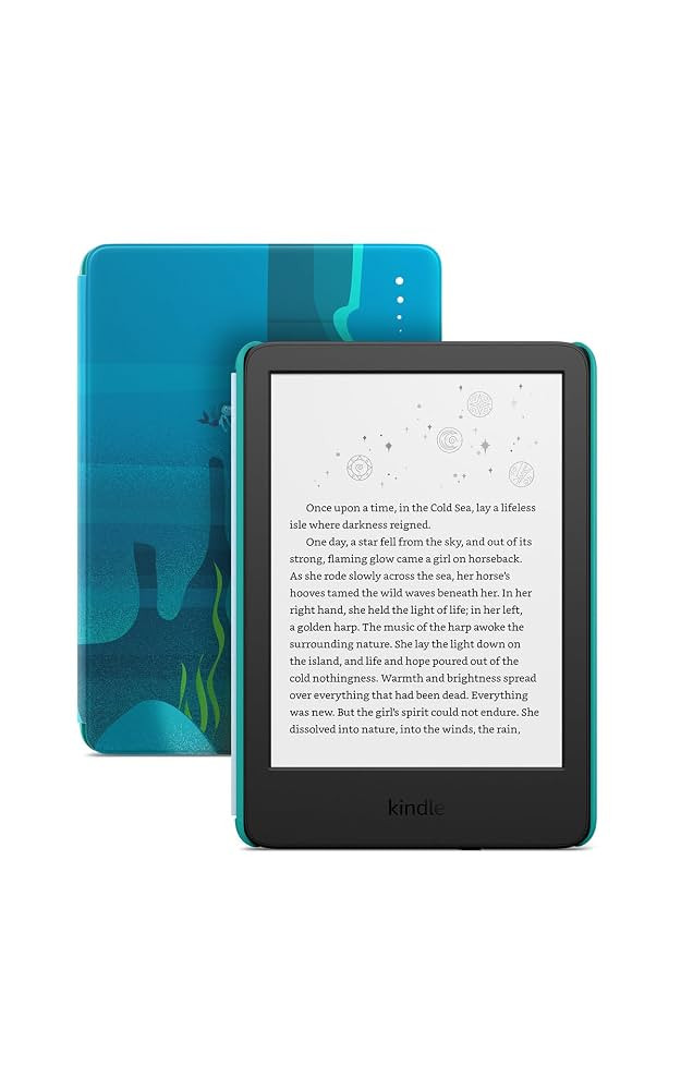 Amazon Kindle Kids 16GB (2024 model) - If it breaks, we will replace it, includes ad-free books a... | Amazon (US)