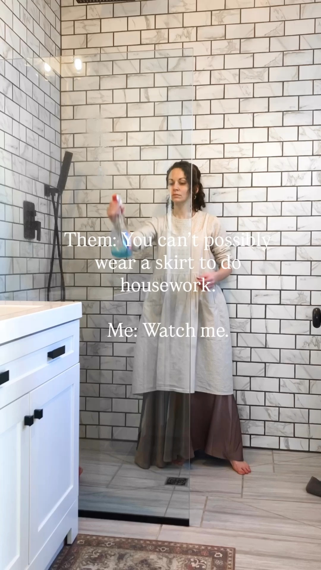 I’m proud to be a woman! The secret to housework and skirts- the house dress!
Modest outfit. Petite outfit. Mom out of T 

#LTKmomlife #LTKOver40 #LTKootd
