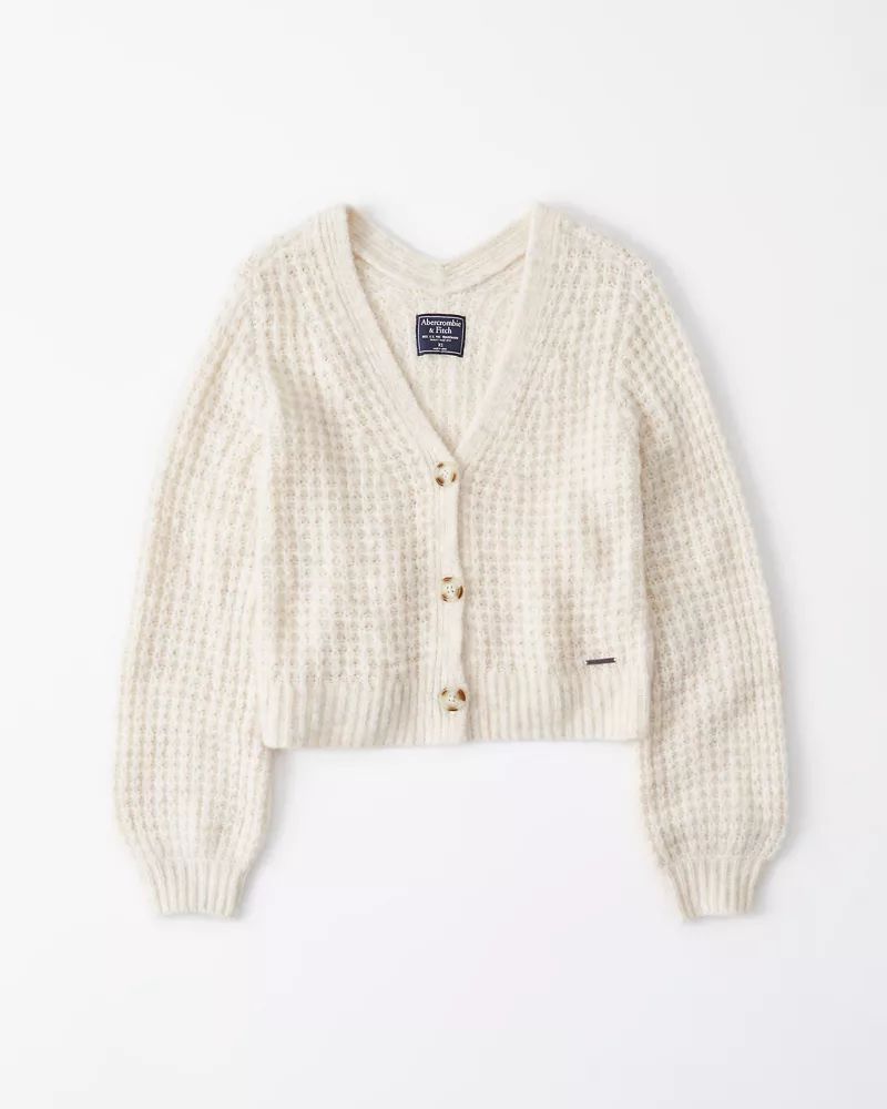 V-Neck Cardigan | Abercrombie & Fitch US & UK