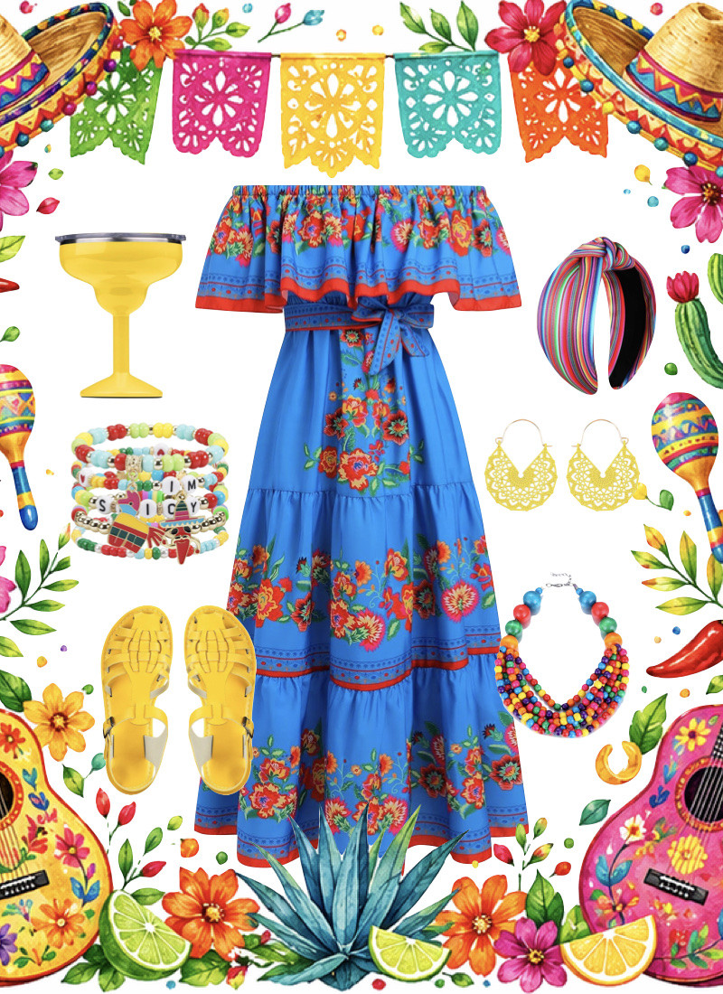 Becoming more obsessed with the cinco de mayo maxi! I may need to add it to my cart next year… spoiler alert due to kids activities we will celebrate cinco de mayo a day late.

#LTKSeasonal #LTKootd #LTKOver40