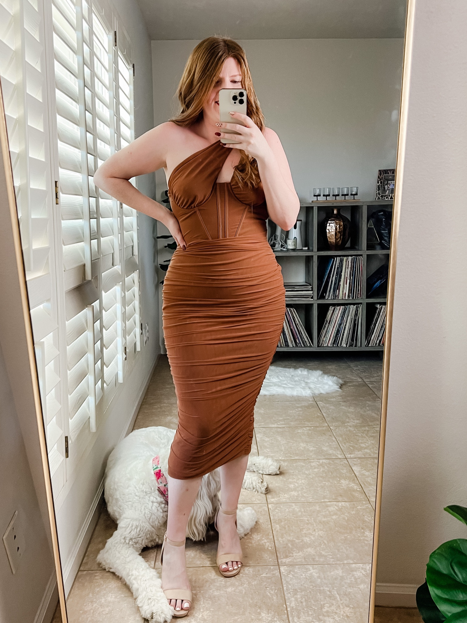 Fall wedding guest dress from amazon wearing size large. Amazon dress. Fall dress.  

#LTKcurves #LTKwedding #LTKunder50