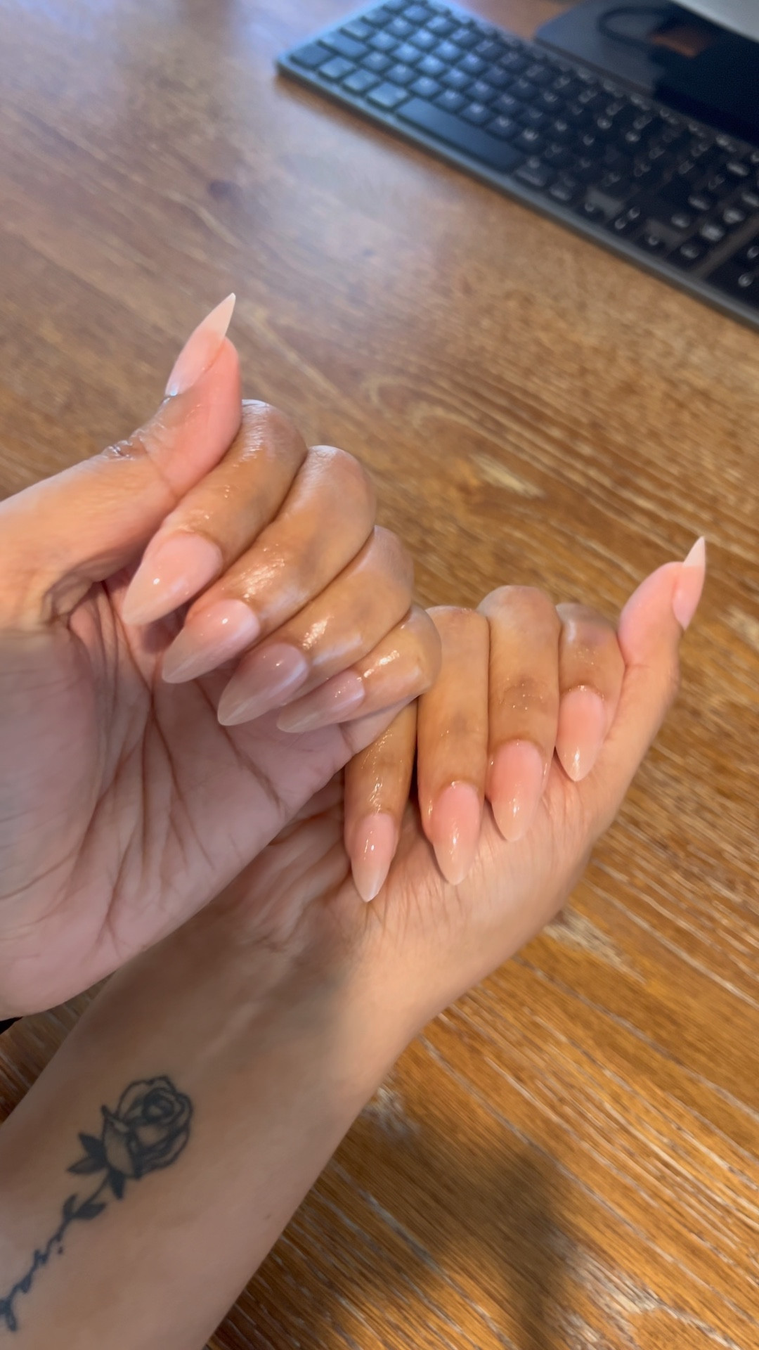 My favorite press-on nails. They look so realistic and we very easy to apply 💅🏾

#LTKbeauty #LTKunder50