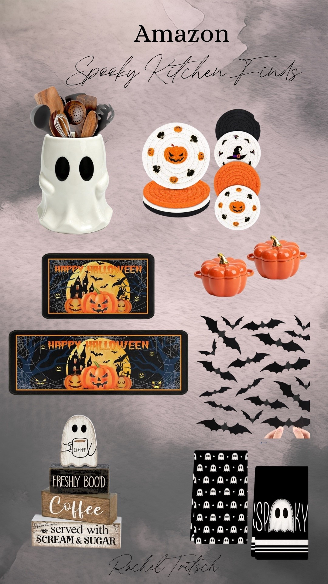 Amazon Halloween kitchen finds that are too cute! ￼

#LTKHome #LTKSeasonal #LTKfoodie