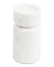 6x3 Daphne Solid Marble Candle Holder | TJ Maxx