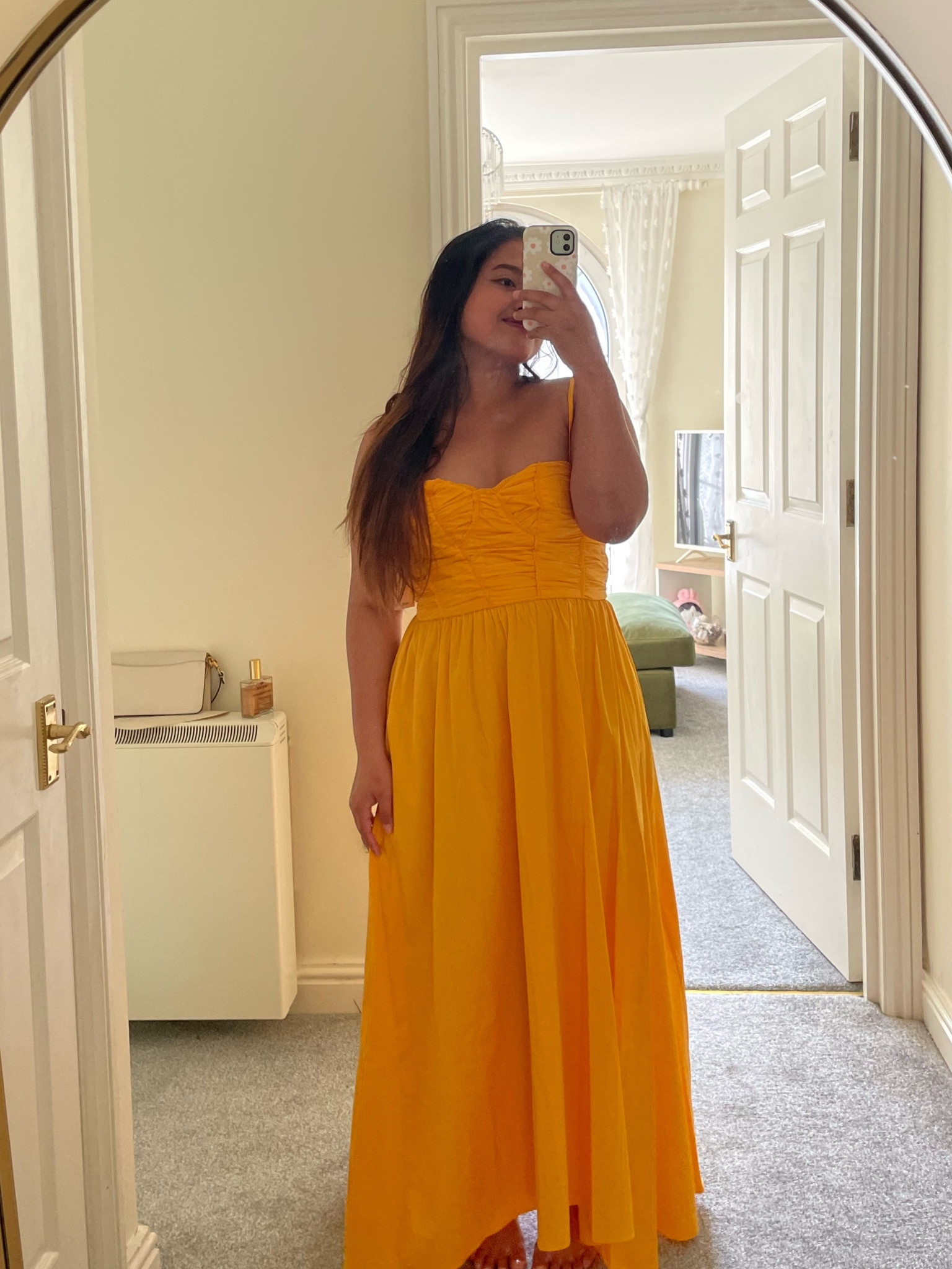 mango flared corset dress Flared Corset Dress main image 0