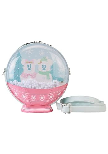 Loungefly Disney Mickey & Friends Winter Snow Globe Crossbody Bag Standard | Amazon (US)