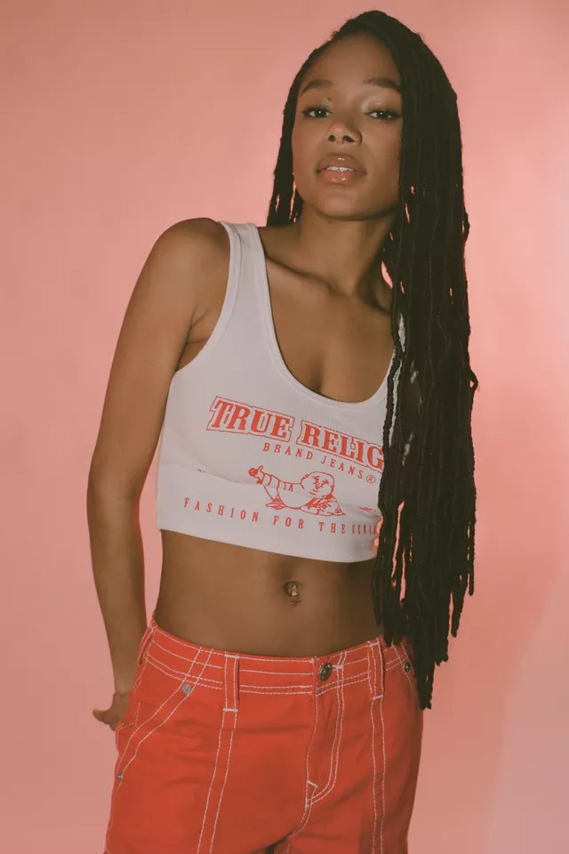 True Religion Logo Tank Top | Urban Outfitters (US and RoW)