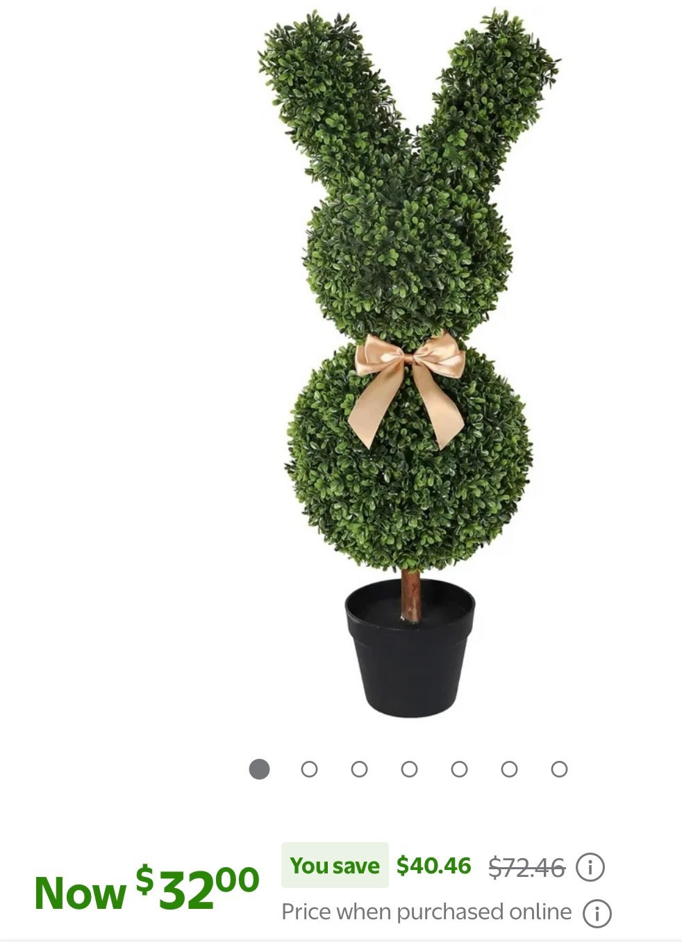Easter topiary on sale! 

#LTKSeasonal #LTKSaleAlert #LTKHome