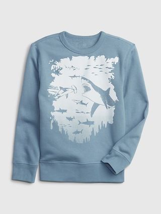 Kids Graphic Crewneck Sweatshirt | Gap (US)