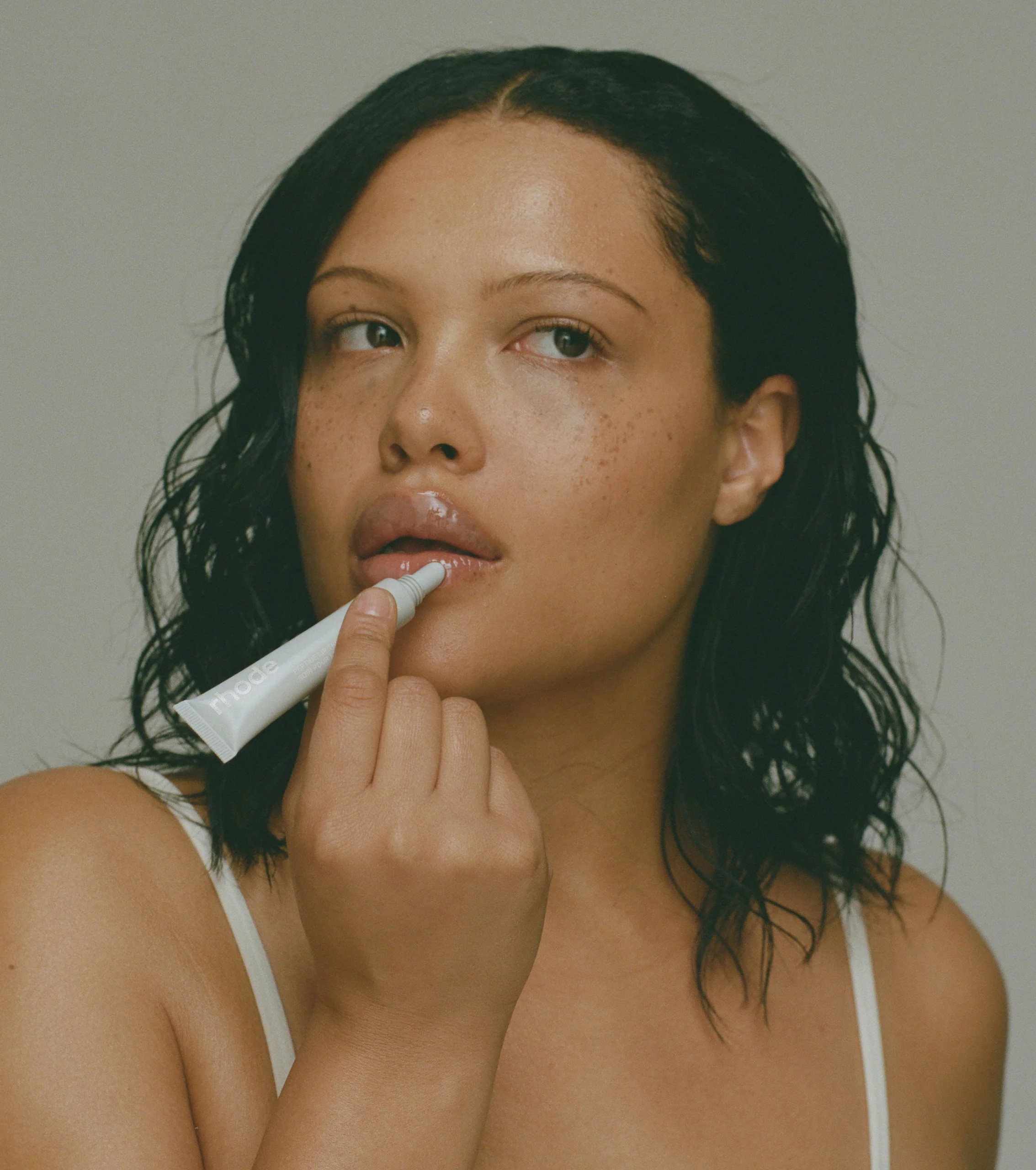 peptide lip treatment strawberry glaze | rhode skin