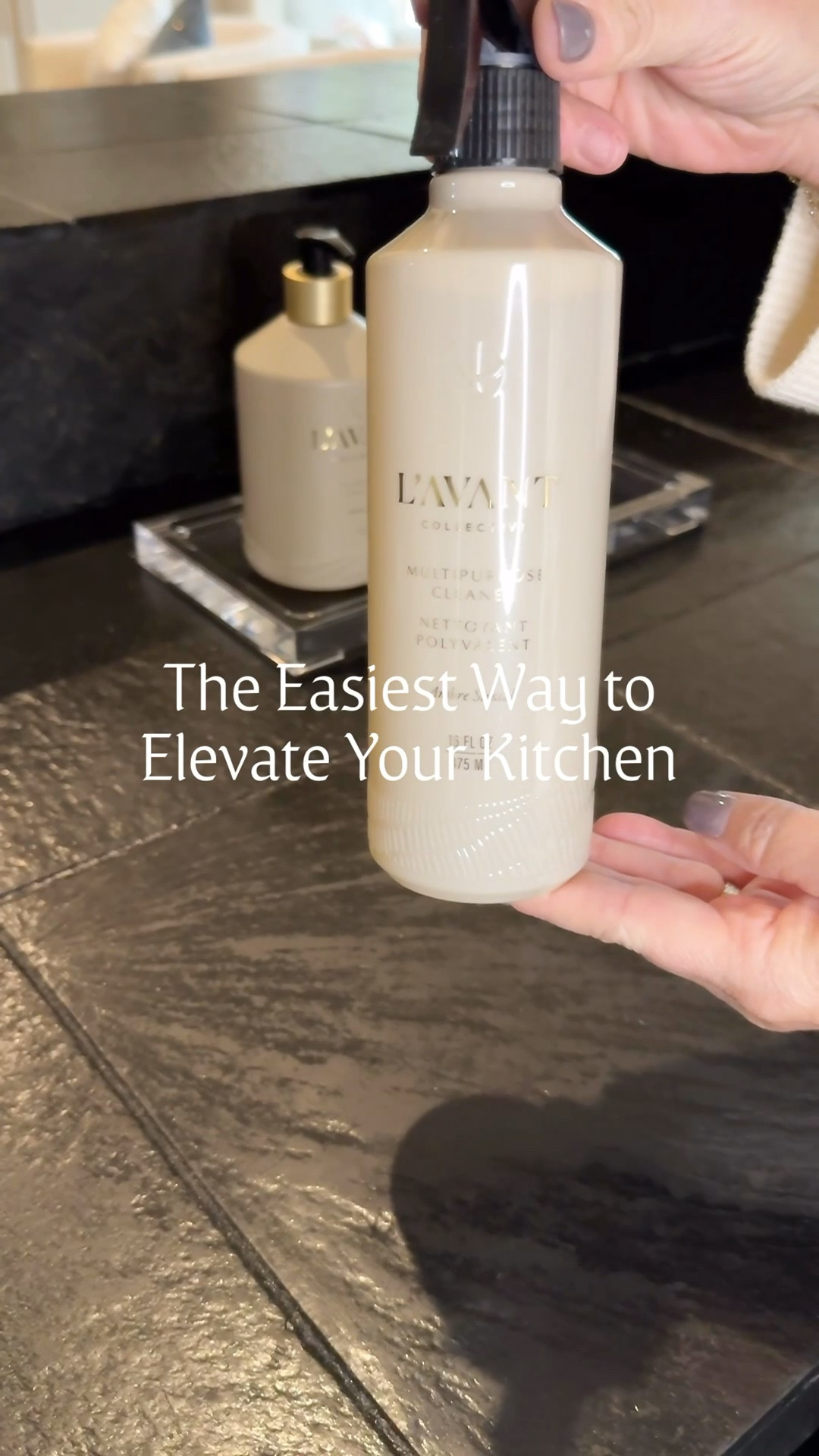 The Ambre Santal collection from L’Avant Collective is everything. ✨
Warm, woody, elevated — this entire set completely transformed my kitchen sink space. The scent is luxurious without being overpowering, and the lucite tray + dish scrubber combo looks so beautiful styled on my counter.

I’m using the multipurpose cleaner, dish soap, hand soap, and scrubber… and honestly, I’m obsessed. If you’re wanting a little sink upgrade or the perfect gifting moment, this collection is such a stunning choice.

Linked the full set and more favorites!

luxury cleaning products, kitchen sink styling, Ambre Santal, L’Avant Collective, home upgrades, kitchen organization, aesthetic cleaning supplies, countertop decor

#lavantcollective #kitchenaesthetic #homefavorites #cleanandcozy #sinkshelfie #holidayhomefinds

#LTKGiftGuide #LTKmomlife #LTKselfcare