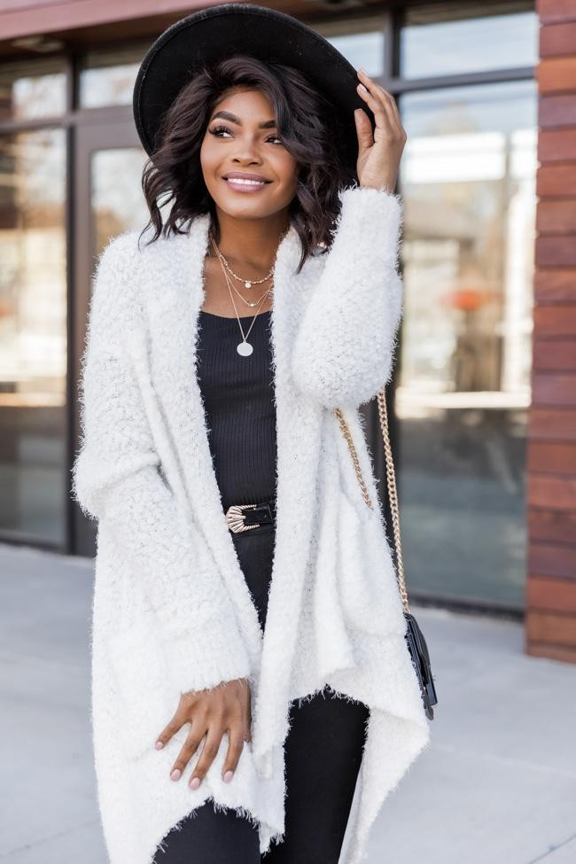 Heart Set On You Popcorn Ivory Cardigan DOORBUSTER | The Pink Lily Boutique