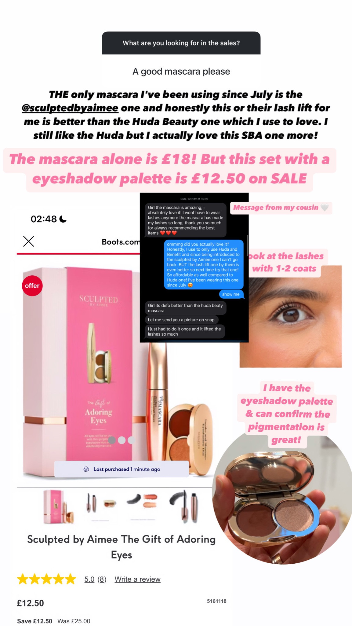 Fave mascara on sale 

#LTKgiftguide #LTKWinterSale #LTKbeauty